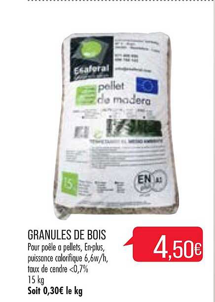Granules De Bois
