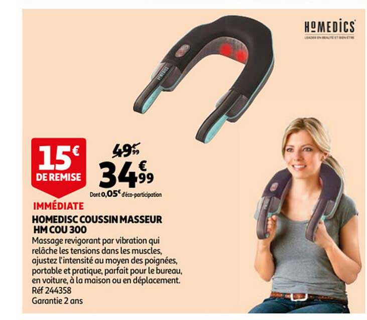Homedisc Coussin Masseur Hm Cou 300