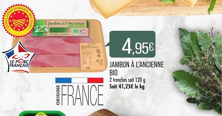 Jambon à L'ancienne Bio