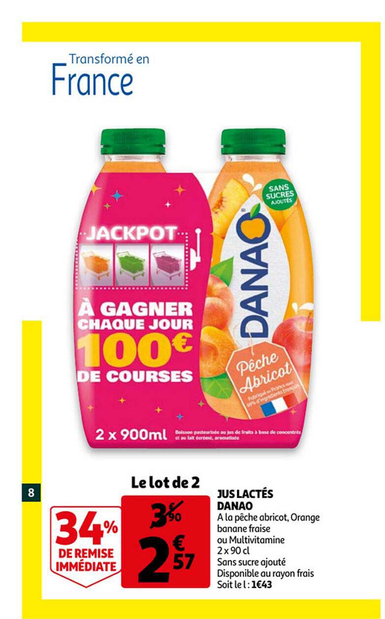 Jus Lactés Danao