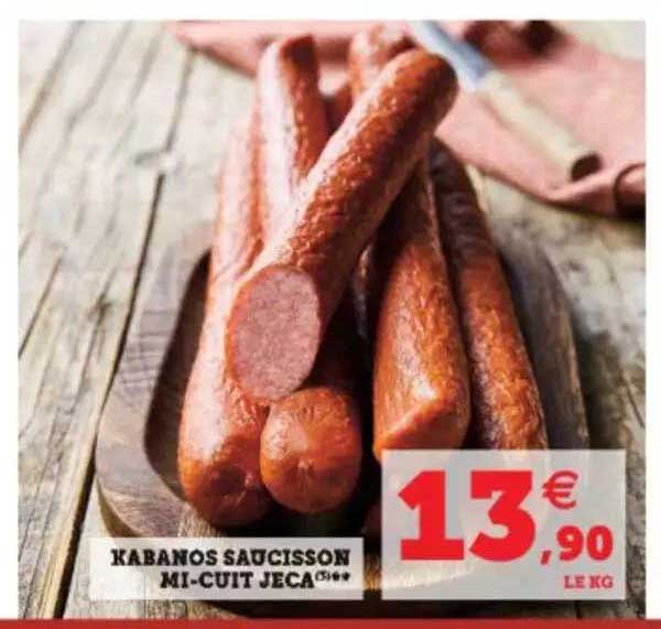 kabanos saucisson mi-cuit jeca