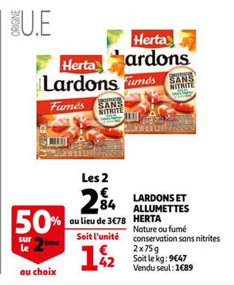 Lardons Et Allumettes Herta