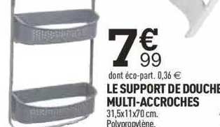Le Support De Douche Multi-accroches