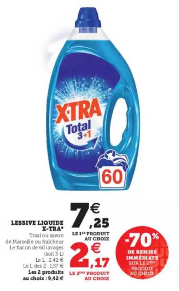 Lessive Liquide X-tra