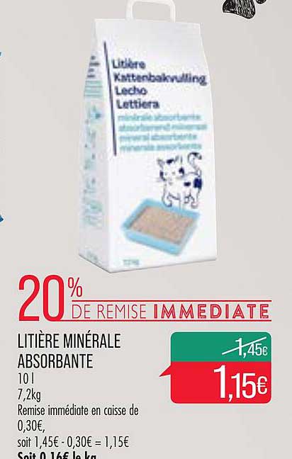 Litière Minérale Absorbante