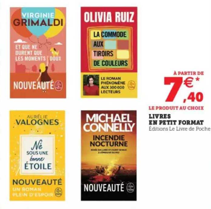 livres en petit format