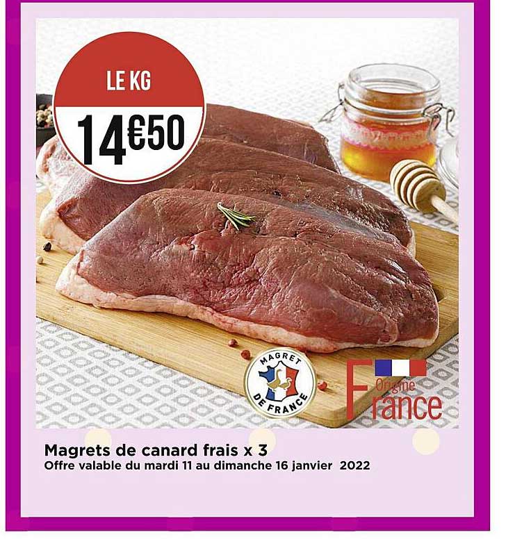 Magrets De Canard Frais X3