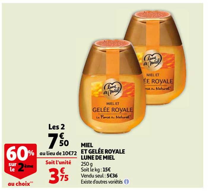 Miel Et Gelée Royale Lune De Miel