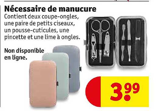 nécessaire de manucure