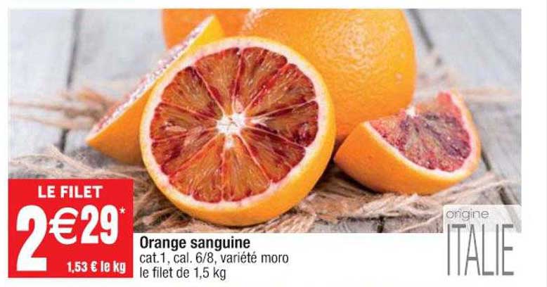 orange sanguine