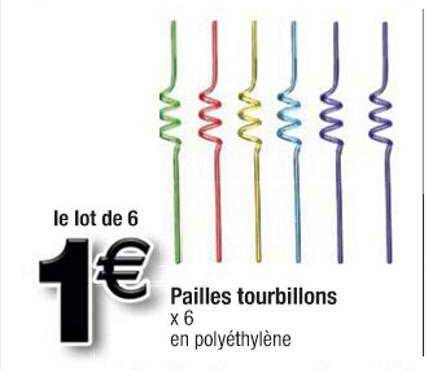 pailles tourbillons