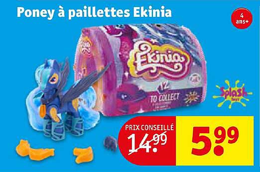 Poney à Paillettes Ekinia