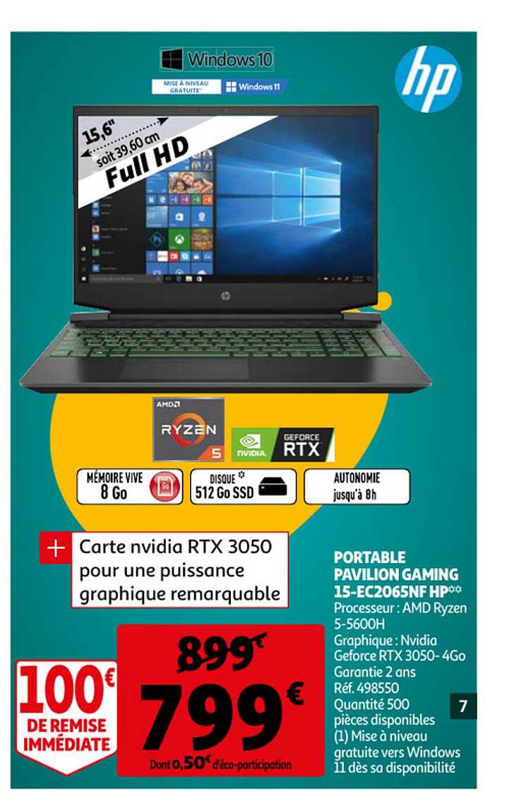 Portable Pavilion Gaming 15-ec2065nf Hp