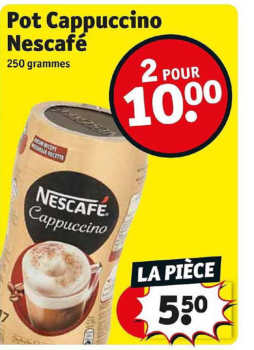 Pot Cappuccino Nescafé