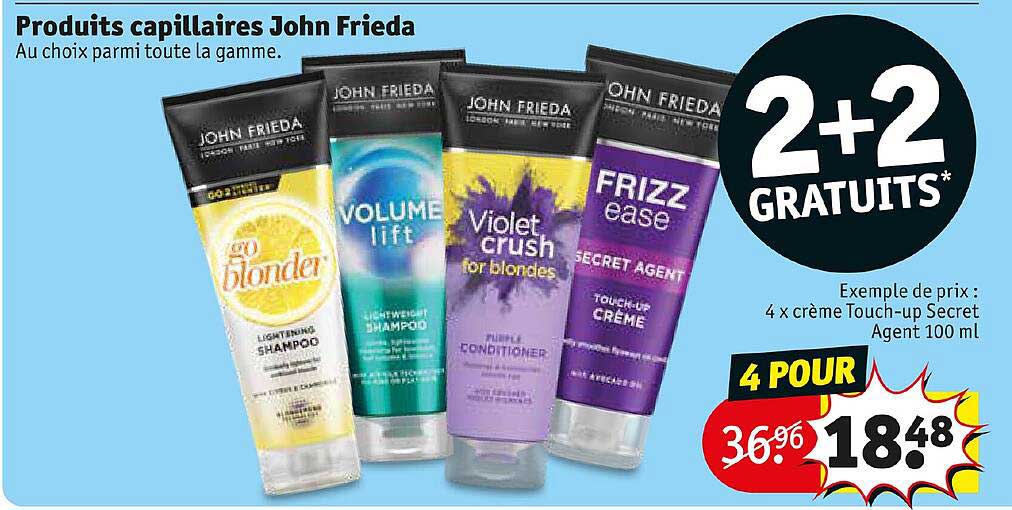 produits capillaires john frieda