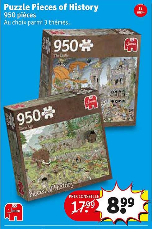 puzzle pieces of history