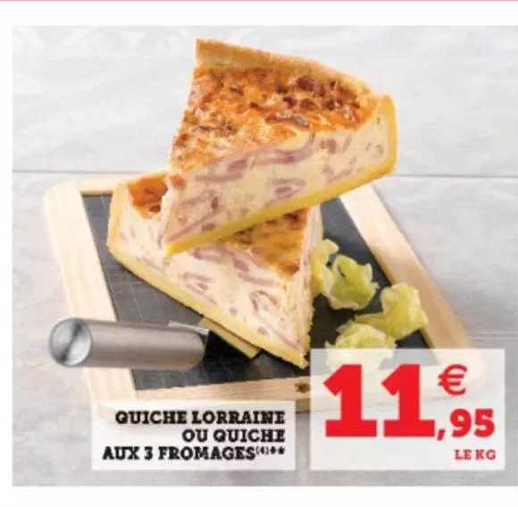 Quiche Lorraine Ou Quiche Aux 3 Fromages