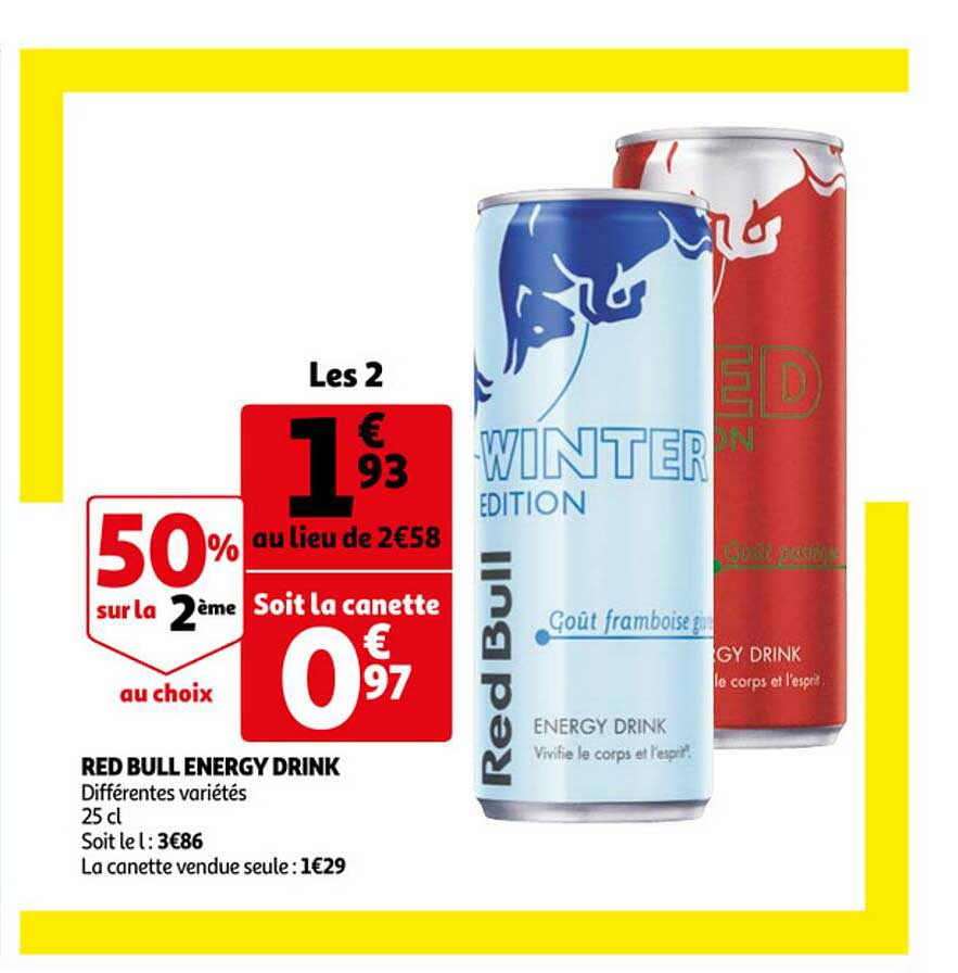 red bull energy drink