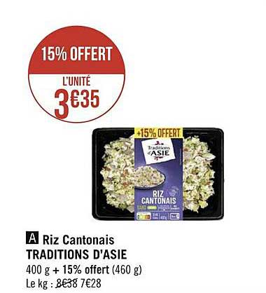 Riz Cantonais Traditions D'asie