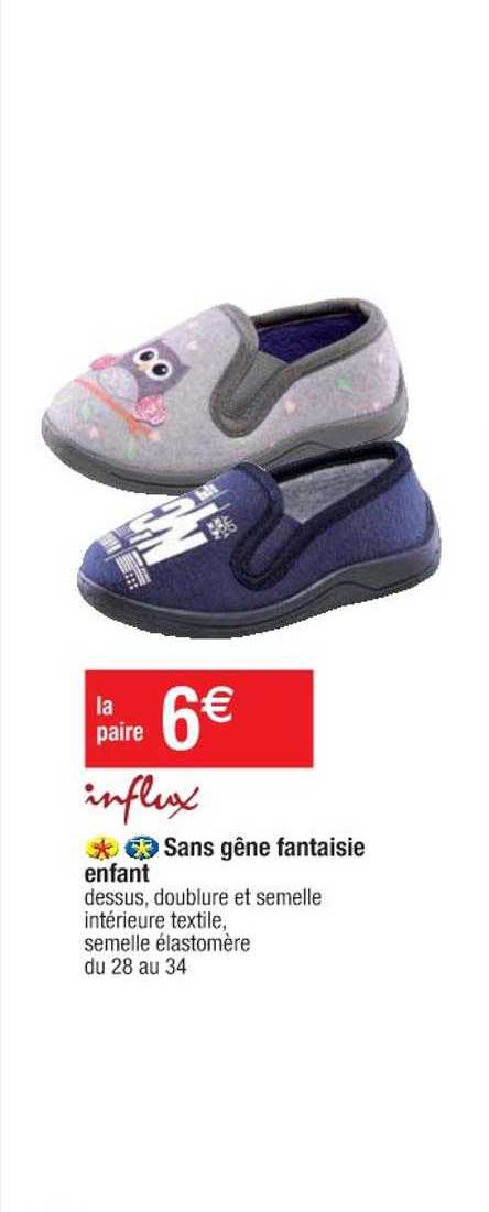 sans gêne fantaisie enfant influx