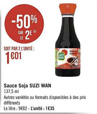 sauce soja suzi wan