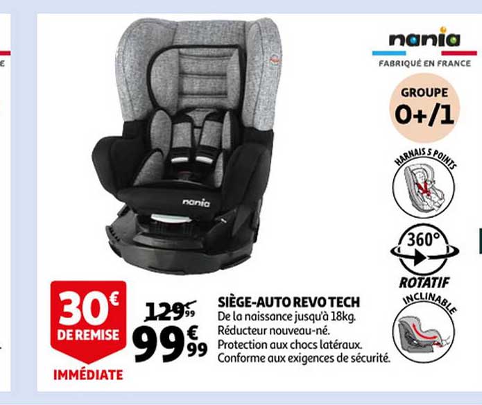 siège-auto revo tech