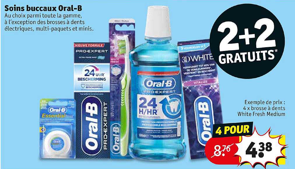soins buccaux oral-b