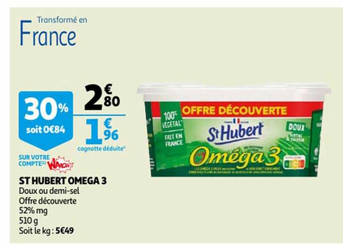 st hubert oméga 3