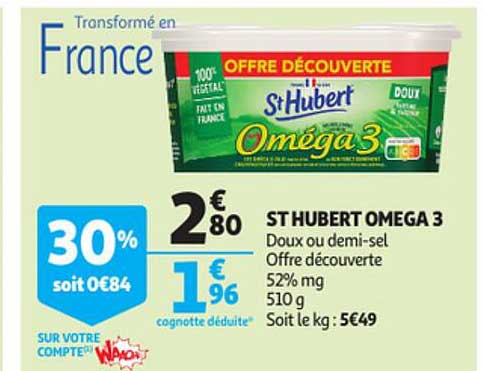 st hubert oméga 3