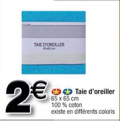 taie d'oreiller