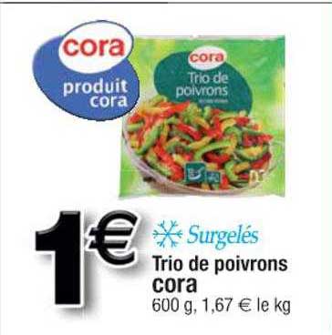 Trio De Poivrons Cora