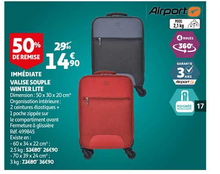 valise souple winter lite
