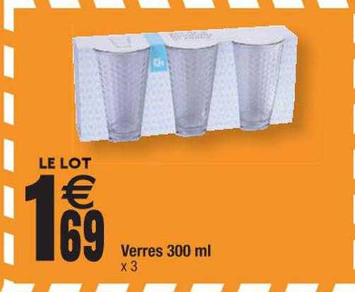 Verres 300 Ml