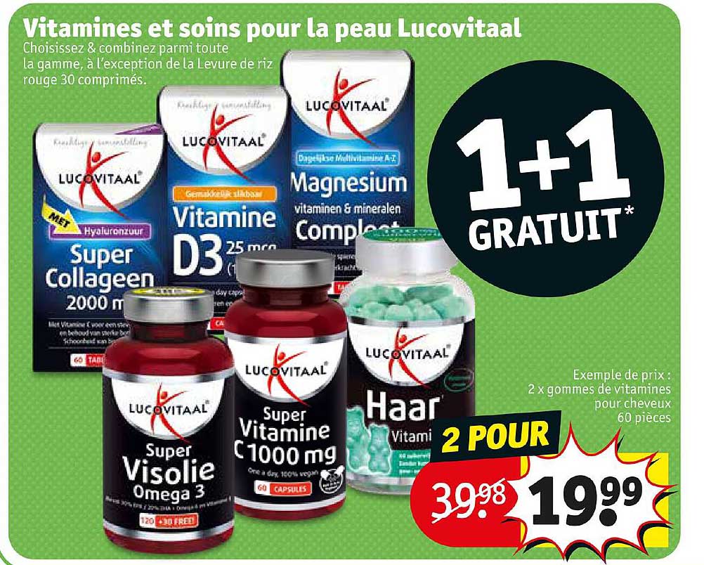 Vitamines Et Soins Pour La Peau Lucovitaal