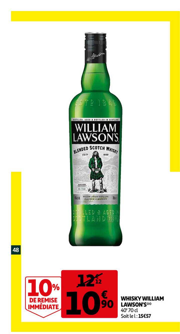whisky william lawson's
