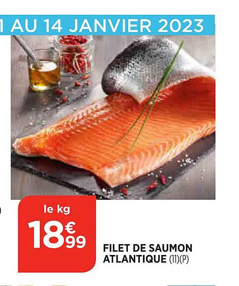Filet De Saumon Atlantique