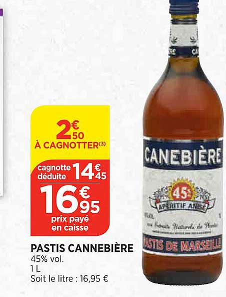 Pastis Cannebière