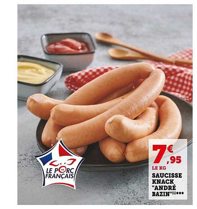 saucisse knack "andré bazin"
