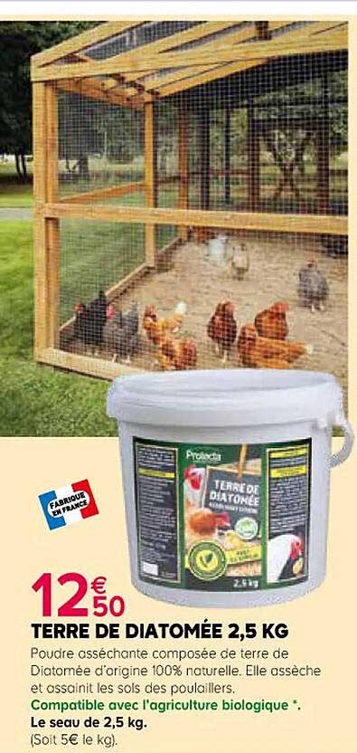 terre de diatomée 2,5 kg