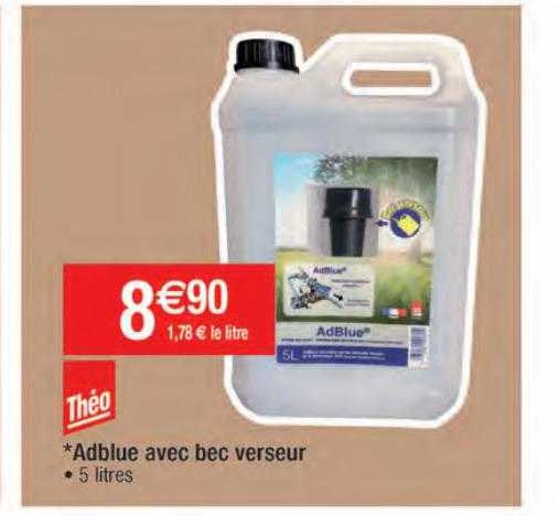 Adblue Avec Bec Verseur Théo