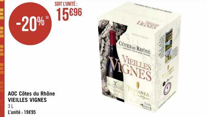 aoc côtes du rhône vieilles vignes