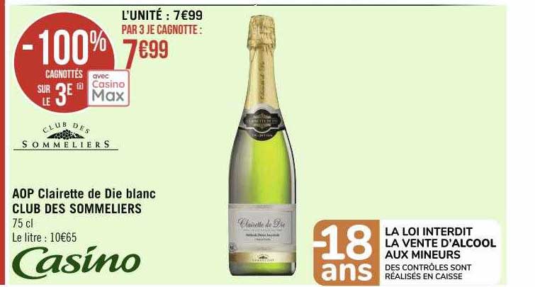 aop clairette de die blanc club des sommeliers
