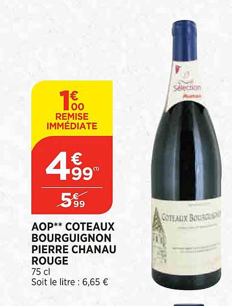 aop côteaux bourguignon pierre chanau rouge