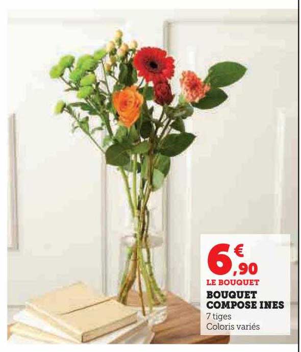 bouquet composé inès
