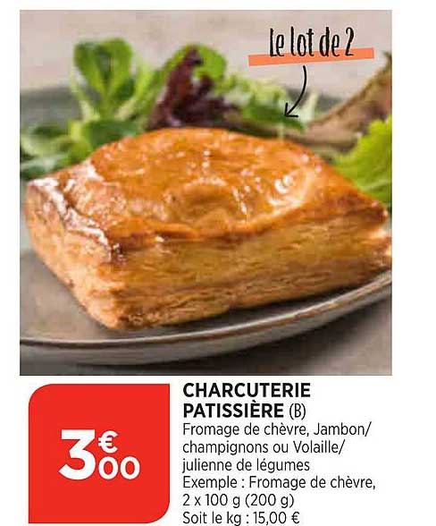 charcuterie pâtissière