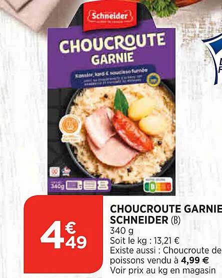 Choucroute Garnie Schneider