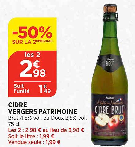 Cidre Vergers Patrimoine
