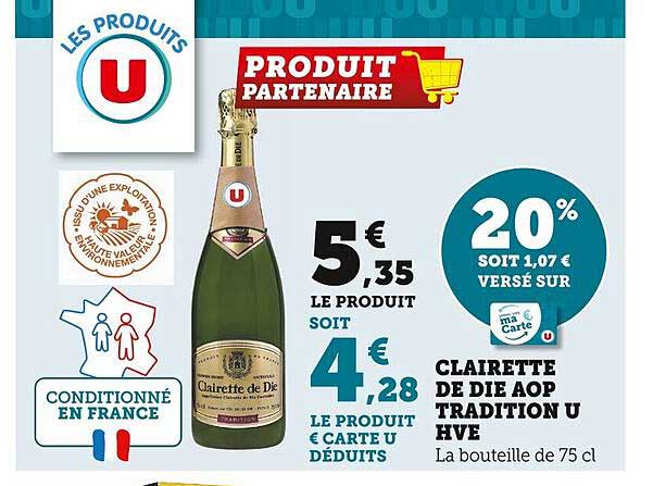 clairette de die aop tradition u hve