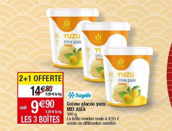 Crème Glacée Yuzu Mei Asia
