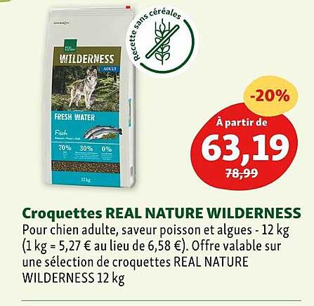 croquettes real nature wilderness